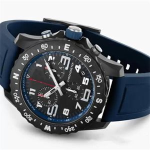 Top AAA Orologio da uomo Bretiling di alta qualità Orologio al quarzo giapponese Endurance Pro Avenger Cronografo Orologi in gomma blu 1884 Orologi da uomo Orologi da polso firmati zaffiro bello