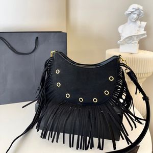 Högkvalitativ korskroppspåse Luxury Shoulder Tassel Bag Designer Bag Woman Handväska axelväskor Designers Kvinnor Purse Luxurys Handväskor