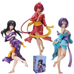 Maskottchenkostüme Maskottchenkostüme 19 cm zu Love-ru Darkness Mea Kurosaki Sexy Anime Figur Haruna Sairenji/yui Kotegawa Actionfigur Erwachsene Sammlerstück Puppenspielzeug