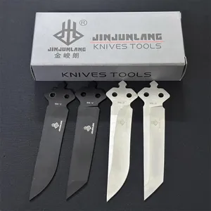 Good price! JL-03AB tactical free-swinging knife 420 blade Cast steel handle hollowed out, pocket camping combat knifes BM42 Knives