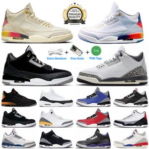 Designer Herren Basketballschuhe Sunset Rio Palomino Off Noir International Flight Luck Green Mars Stone UNC Black Cat Herren Trainer Sport Turnschuhe