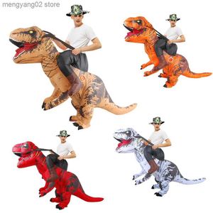 Theme Costume Anime Fancy Mascot Dinosaur table Come Christmas Halloween Cosplay Comes Dress T-rex Suit for Adult Man Woman T231011