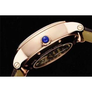 Ruch Watch Watch Man Runda 316L STAL FINE 40 mm Case Tourbillon BEAD RAME Crown Srebrny Srebrny Wyczelony Grille Sapphire Crystal Clear Back Desig