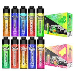 Vape monouso Big Cloud Feemo Cannon sigaretta elettronica usa e getta MTL-DTL con vaporizzatore da 18 ml e succo vape mod EU Spedizione all'ingrosso buon prezzo