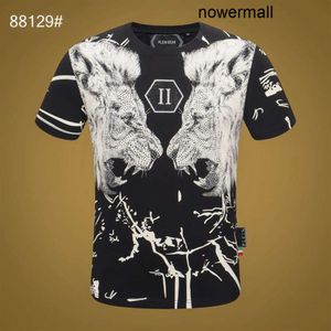 SHIRT Clothing Classical Streetwear Plein Mens Designer Tshirts Brand Philipps Rhinestone Skull Men T-shirts pp High Quality Hip Hop BEAR Ts218b T SI1N