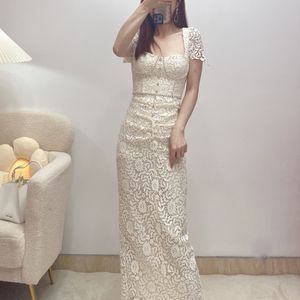 Self Portrait Lace Elegant Dress Mid length Dress