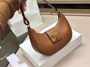 borsa di lusso borsa a tracolla hobo firmata mini borse borse sottobraccio di marca borsa di alta qualità marrone nera lettera borsa da donna di grande capacità per lo shopping