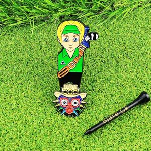 Other Golf Products Practical Divot Repair Tool Anti Scratch Durable Green Fork Creative Magnetic Cap Clip 231010