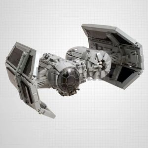 Bloki MOC13952 Tie Bomber Perfect Minifig Scale by Brickvault Building Block Model Splated Toy Puzzle Prezent 231010