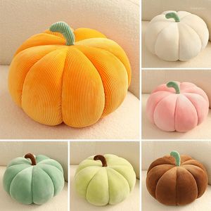 Travesseiro 20cm Kawaii Abóbora Halloween Colorido Soft Stuffed Plant Toy Sofá Room Decor Lance Holiday Prop Kids Presente