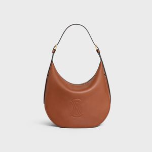 Lady Soft Cow Leather Bolsa Tan Classic Color Combation