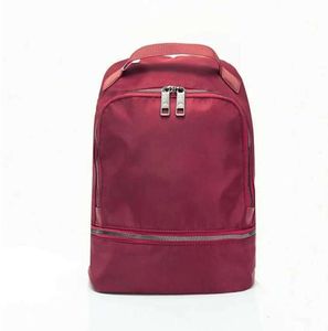 Designer LULUs Rucksack Damen Lulu Outdoor Student Schultasche Taschen Damen Yoga Sport Reisen Nylon Track Herren Lululemens Leichter Rucksack