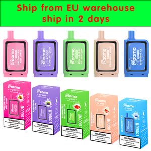 Original Puff 10000 Disposable Vape pen Pod Device 10000 puffs Vape Pen box E Cigarette in stock 20ml Prefilled Pod 10 Flavors