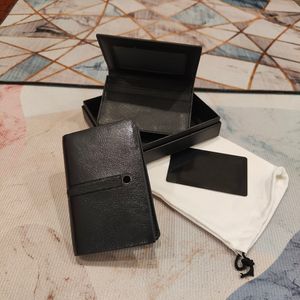 Men Portable Business Card Case Pen Корпус подарочный набор водительских прав идентификационная карта дизайнер кредитных карт кошелька кожаная кошелька