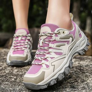 Hiking Footwear Outdoor Boots Woman Large Size Anti Slip Hiking Shoes Men Unisex Comfortable Climbing Shoes Hunting Sneakers 231011