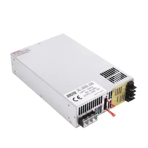 Fonte de alimentação 3000W 300V 0-300V Power ajustável 300VDC AC-DC 0-5V Controle de sinal analógico Se-3000-300 Transformador de potência 300V 10A 220VAC entrada