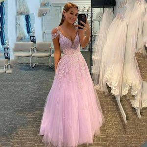 Elegant Velvet Prom Dresses Saudi Arabia Dubai Party Dress off shoulder lace up back deep v neck Evening Dress Plus Size robes de soiree