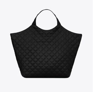 designer bag Shopping Bags Large Capacity Women Totes Bag Genuine Leather Thread Metal Big Letter Sign Chain Zipper Wallet Black Shoulder bag L6