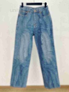 Jeans da uomo firmati 23ss Parigi ITLAY SKINNY Casual Street Fashion Pocket Warm Uomo Donna Coppia lungo L0523 QQK3