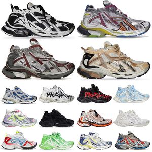 balenciaga runners 7 track balenciaga  runner 7.0 Luxury Brand Men Women Designer Shoes Graffiti White trainers sneakers off white shoes【code ：L】balencaigas shoes