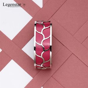 Legenstar Interchangeable Manchette Femme Reversible Leather Bracelets Bangles For Women Stainless Steel Jewelry264o