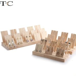 Jewelry Boxes Earring Stud Display Rack Earrings Card Necklace Bracelet Display Props Ear Studs Jewelry Display Rack 231011