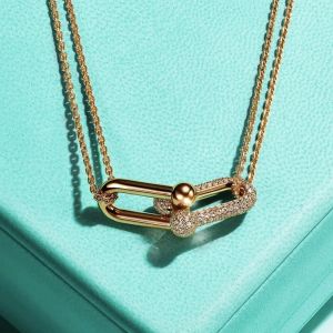 Pendant Designer Necklace for Women with Earrings Link Chain Fashion Designerjewelry Accessories Valentine's Day with Box