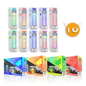 10k Puffs Vape Feemo Kanonen Orginal Einwegdampf-Starter-Kit 18ml Kapazität 0,5 OHM Big Cloud Vaping Airstrow Einstellbarer MTL-DTL-Dampf mit schnellem Versand