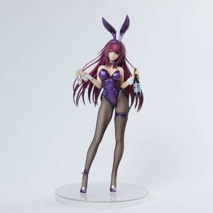 Costumi mascotte Sexy Alter Fate Scathach Sashi Ugatsu Bunny Girl Action Figure Da collezione Coniglio Orecchie da coniglio Modello Giocattoli Scaffale Ornamento