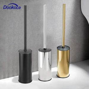 Toilet Brushes Holders Toilet Brush with Holder Stainless Steel Toilet Bowl Brush and Holder Kits with Durable Scrubbing Bristles for Deep Cleaning 231012