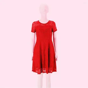 Casual Dresses Stylish Summer Mini Dress Big Hem Soft Women Plus Size