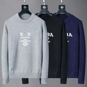 Designer Mens Sweaters Fashion Men's High Quality Casual Round Long Sleeve Sweater Men Women Letter Printing Tröja Luxury