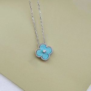 Christmas limited edition Pendant Necklaces van clef clover Pendant Necklaces for men designer jewelry for gift
