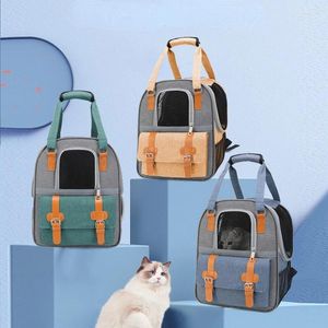 Cat Carriers European And American Pet Bags Wholesale Backpacks Wear-resistant Scratch-resistant Dog