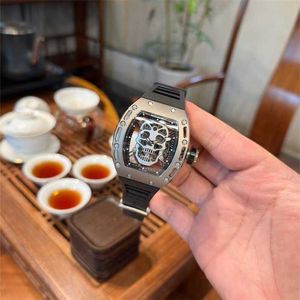 Роскошные часы fantasic Tourbillon RM052 Real Top, высококачественный механический корпус из углеродного волокна