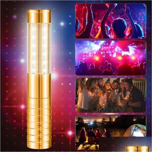 Andra evenemangsfestleveranser LED Strobe Baton Sparklers Light Rechargeble Champagne Wine Bottle Handheld Stick för KTV Bar Party Conce Dht9y