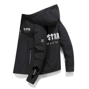 Jackor Nya mäns blixtlåsjacka Spring/Fall Trapstar Brand Fall/Spring Blazer Casual Trend Fashion Coat 2298ESS