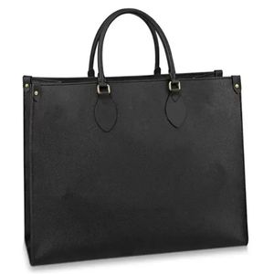 Bolsa de designer GM MM OnTheGo Tote Grande Totes On The Go Emboss Mummy Bag Luxurys Bolsas Shoping Bag Mulheres Genuíno Bolsa De Couro A Sacola Shoping Bag