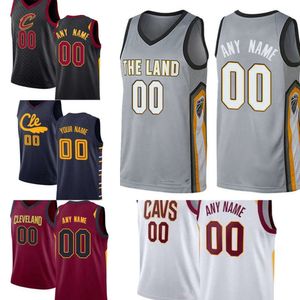 2023 24 Maglie da basket Uomo Donna Gioventù Cleveland''Cavaliers''custom 0 Kevin Love 33 Robin Lopez 35 Isaac Okoro 16 Cedi Osman 13 Ricky Rubio