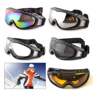 Gogle narciarskie ochronne osprolarzowe soczewki Rama Sport Outdoor Dzieci Kid Okulowarki Szklanki Snowboard Moto Cycling 231012