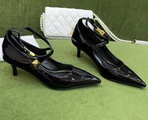Valentine Heels Shoe Platform Brand High Pumps Patent Leather Women Dress Wedding Sandals