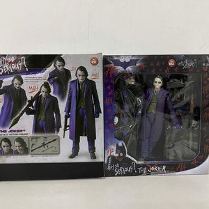 Mascot Costumes Mafex 051 Joker Action Figure Articulated Model Toys 15cm Collectible Doll Joint Movable Birthday Present for Friends