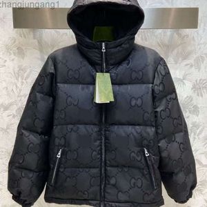 Desginer Luxury Down Jacket Guccs Fashoin Winter New Pop Street Fashion Network Red Fashion Zipper Hooded Ggity Sport