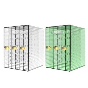 Jewelry Boxes Large Capacity Jewelry Box with Drawers Transparent Jewelry Display Stand for Earrings Necklaces Bracelets Easy to Use 231011