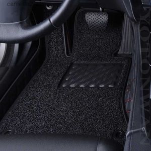 Floor Mats Carpets Main Driver Silk Loop Leather Customized For BMW All Medels X3 X1 X4 X5 X6 Z4 525 520 F30 F10 E46 E90 Car Foor Mat Car-Styling Q231012