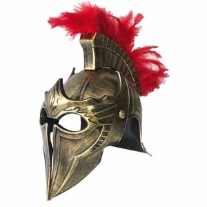 Chapéus de festa Cos masquerade capacete guerreiro espartano chapéu romano Spartacus samurai chapéu 231007