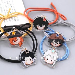 Party Supplies Anime Bungou Stray Dogs Ranpo Edogawa Osamu Dazai Nakahara Chuuya Acrylic Cute Head Rope Headwear Accessories Hair Ring Toy