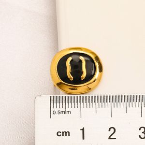 Luxus-Marken-Designer, Buchstaben, Ohrstecker, Clip-Kette, Vintage, 18 Karat vergoldet, geometrisch, berühmte Frauen, Kristall-Strass-Doppelperlen-Ohrring, Hochzeitsfeier, Schmuck, Geschenke