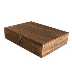 Schmuckschatullen, Schatulle aus Holz, Aufbewahrungsboxen, Holzdeckel, Schloss, Andenken, Basteln, Schmuck, Aufbewahrung, Schatz, Deckel, Tablett, Scharnieretui, dekorativ, Vintage-Hüllen 231011