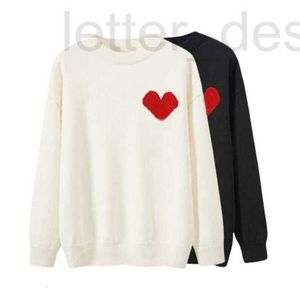 Suéteres femininos designer suéter loveheart amante cardigan malha em torno do pescoço gola alta mulheres moda carta branco preto manga longa roupas ioqx